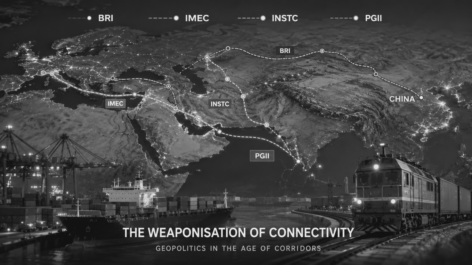 BRI, IMEC, INSTC and PGII: The Weaponisation of Connectivity in Geopolitics