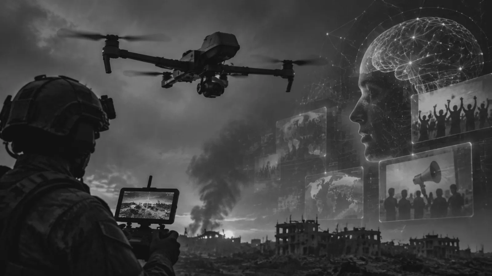 Drones: Cognitive, Information and Psychological Warfare